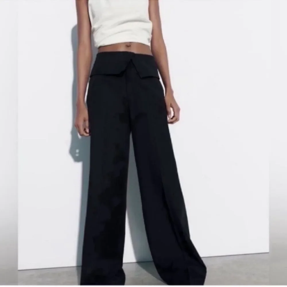 NWT Linen blend full length pants Size Xsmall
